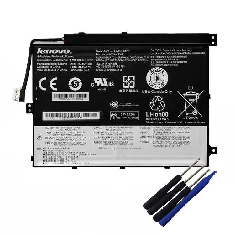 LENOVO ThinkPad 10 20E3-0018AU高品質充電式互換ラップトップバッテリー
