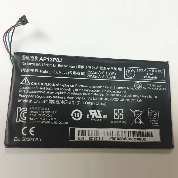 Acer Iconia Tab B1-720高品質充電式互換ラップトップバッテリー