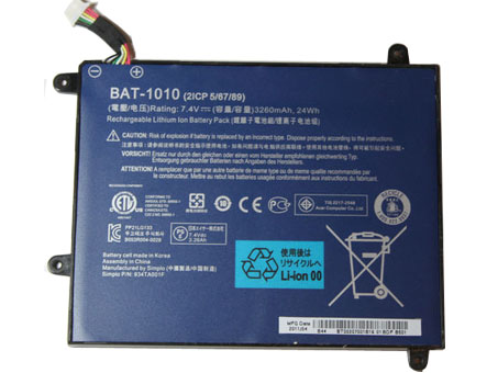 ACER BT00207001高品質充電式互換ラップトップバッテリー