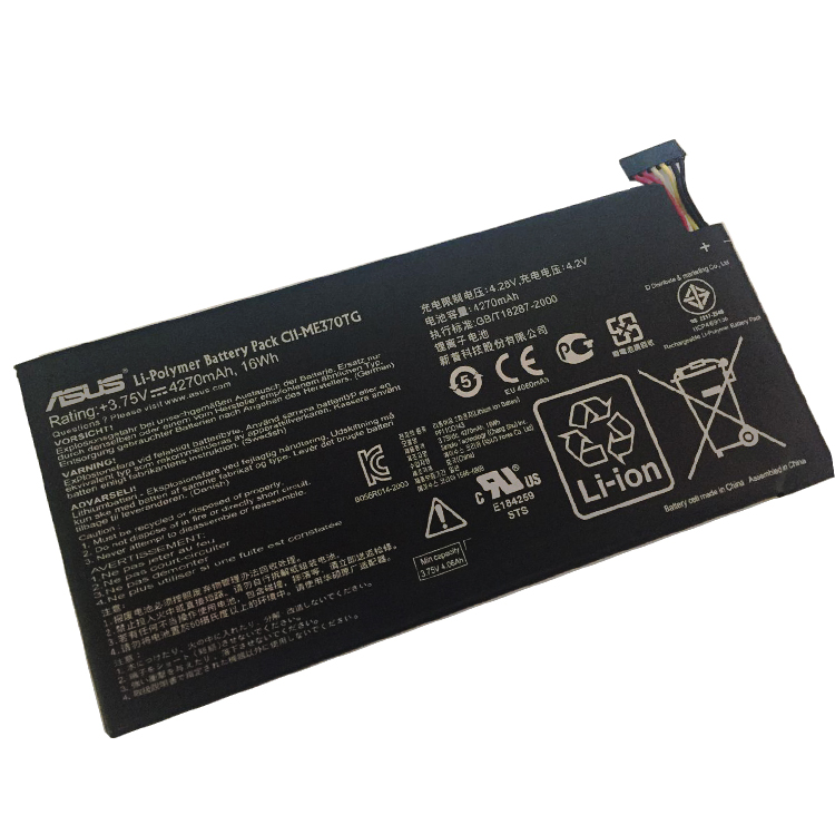 ASUS CII-ME370TG高品質充電式互換ラップトップバッテリー