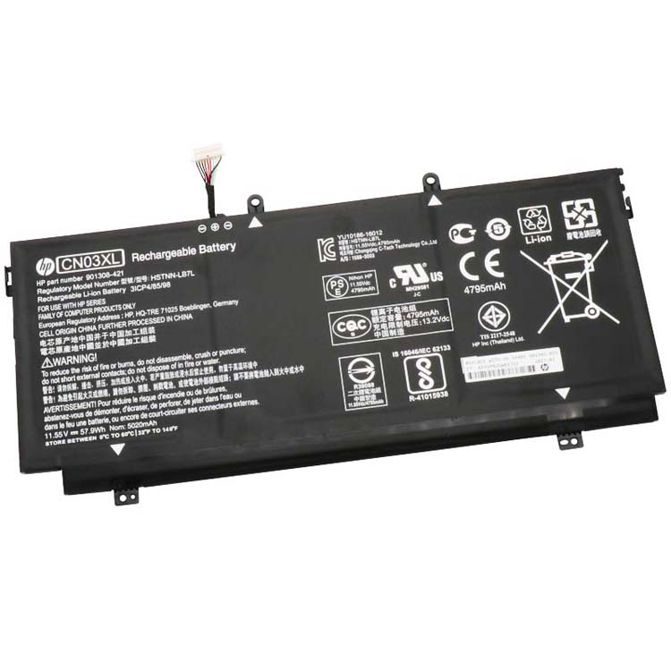 HP 901345-855高品質充電式互換ラップトップバッテリー