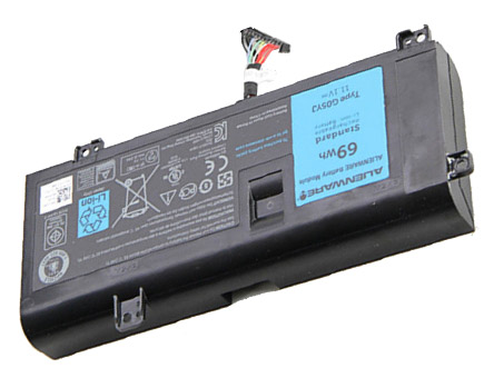 DELL G05YJ高品質充電式互換ラップトップバッテリー