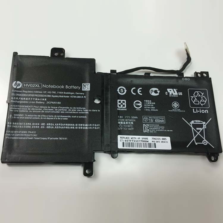 HP TPN-Q164高品質充電式互換ラップトップバッテリー