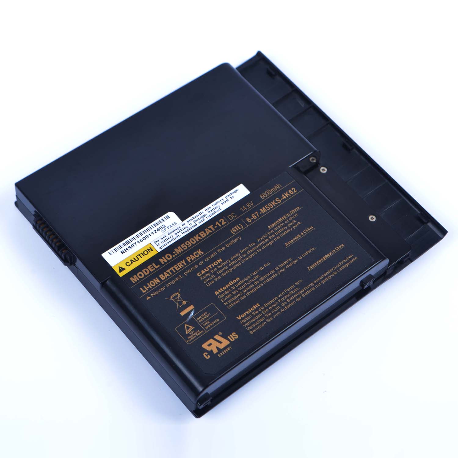 Clevo M590 Series高品質充電式互換ラップトップバッテリー