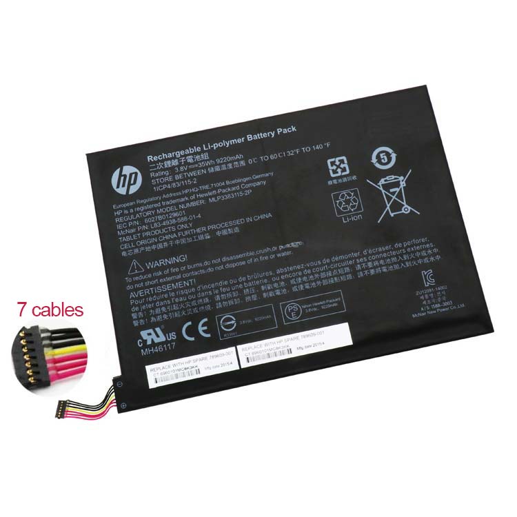 HP L83-4938-588-01-4高品質充電式互換ラップトップバッテリー