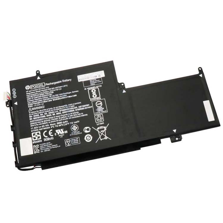 HP 3ICP4/78/122高品質充電式互換ラップトップバッテリー