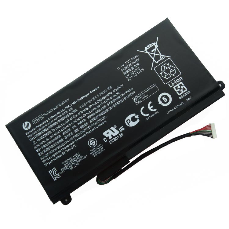 Hp VT06086XL高品質充電式互換ラップトップバッテリー