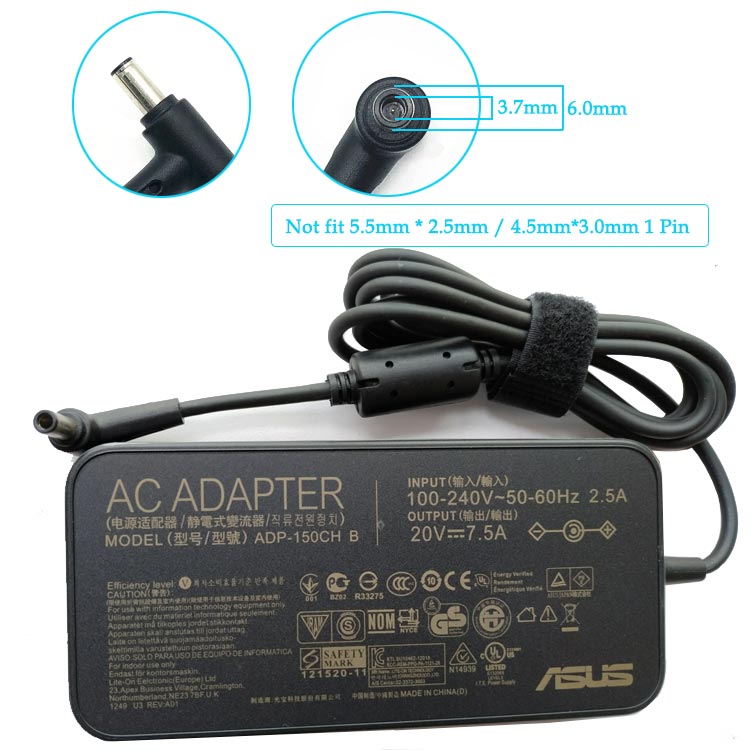 ASUS ADP-150CH BC高品質充電式互換ラップトップバッテリー