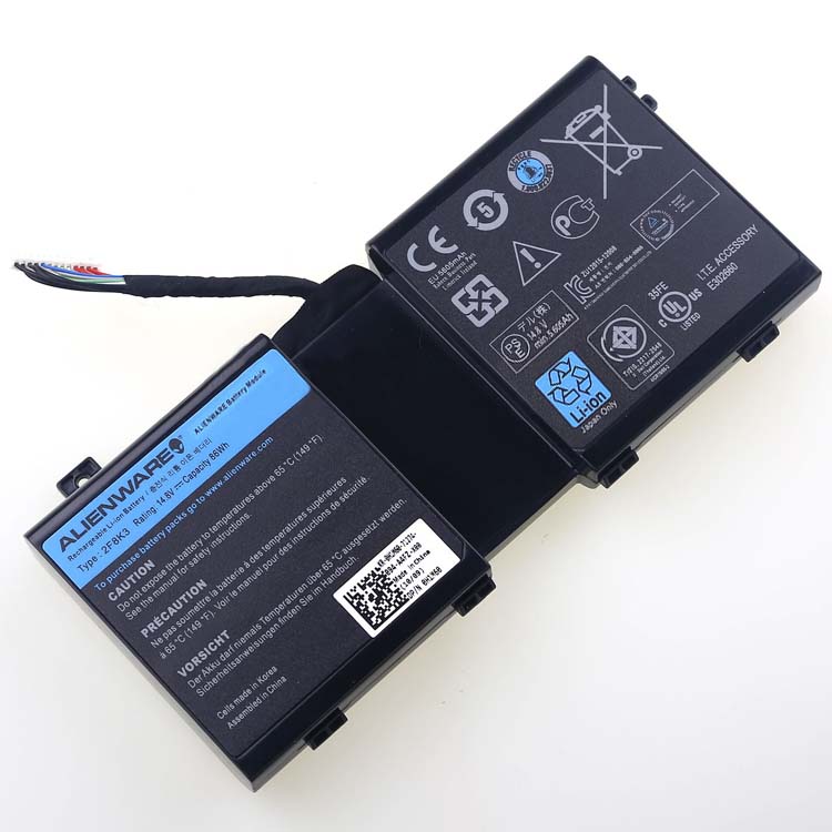 Dell 2F8K3ラップトップバッテリー激安,高容量ラップトップバッテリー