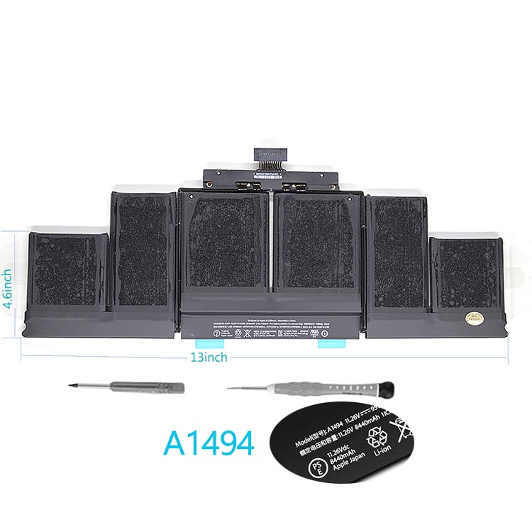 Apple A1494ラップトップバッテリー激安,高容量ラップトップバッテリー
