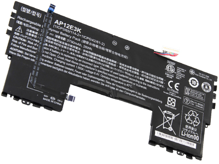 Acer AP12E3Kラップトップバッテリー激安,高容量ラップトップバッテリー
