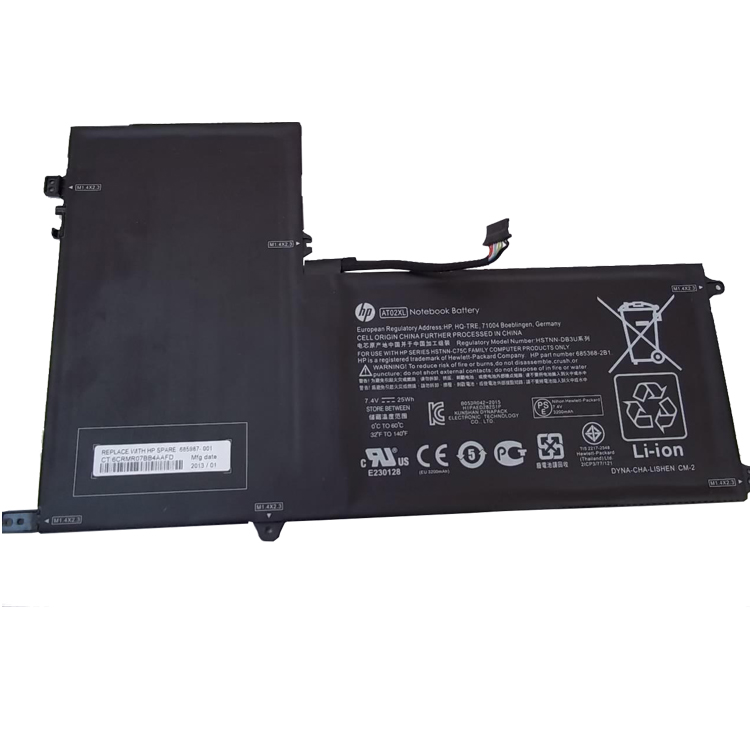 Hp AT02XLラップトップバッテリー激安,高容量ラップトップバッテリー