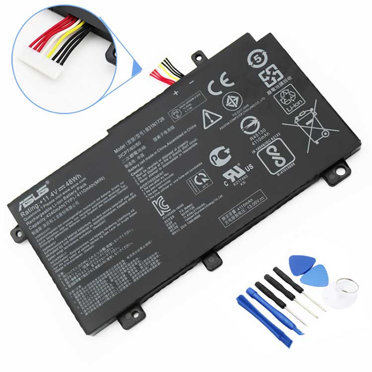 Asus B31N1726ラップトップバッテリー激安,高容量ラップトップバッテリー