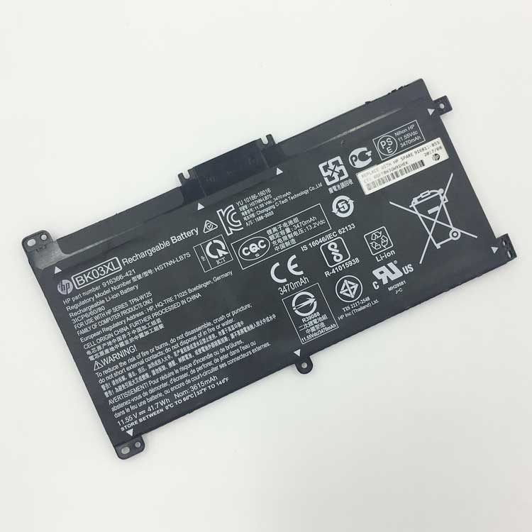 Hp BK03XLラップトップバッテリー激安,高容量ラップトップバッテリー