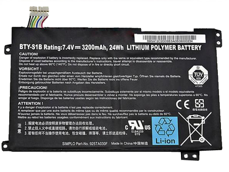 Msi BTY-S1Bラップトップバッテリー激安,高容量ラップトップバッテリー
