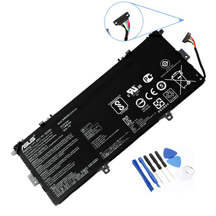 Asus C31N1724ラップトップバッテリー激安,高容量ラップトップバッテリー