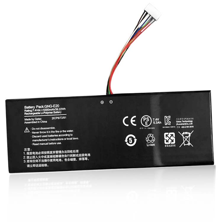GIGABYTE GNG-E20高品質充電式互換ラップトップバッテリー