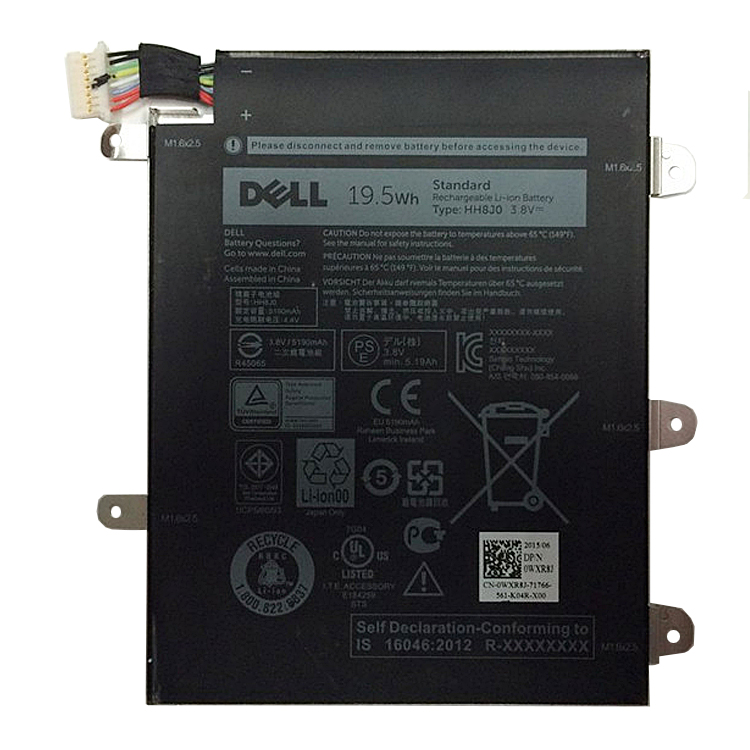 DELL HH8JO高品質充電式互換ラップトップバッテリー