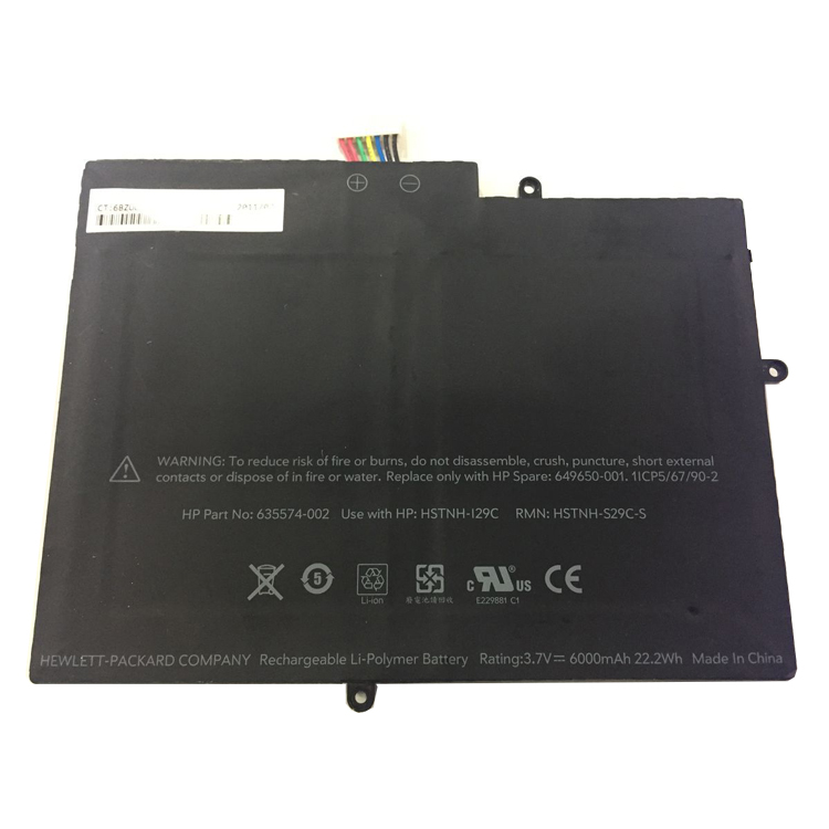 HP 649650-001高品質充電式互換ラップトップバッテリー