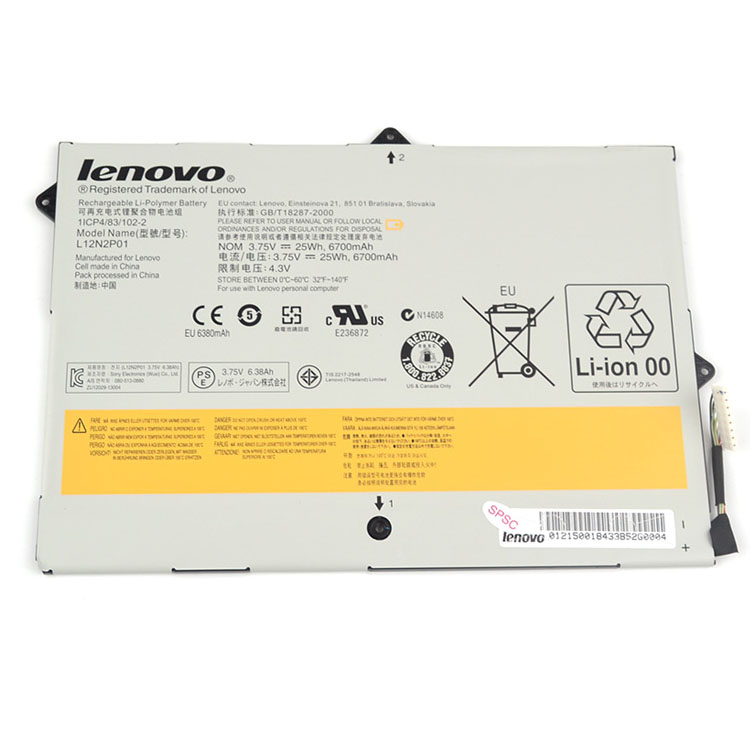 Lenovo L12N2P01ラップトップバッテリー激安,高容量ラップトップバッテリー