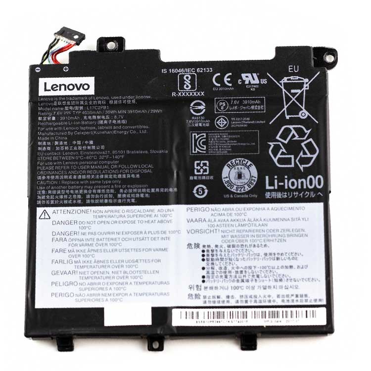 Lenovo L17C2PB2ラップトップバッテリー激安,高容量ラップトップバッテリー