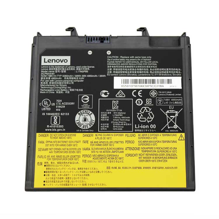 Lenovo L17L2PB5ラップトップバッテリー激安,高容量ラップトップバッテリー
