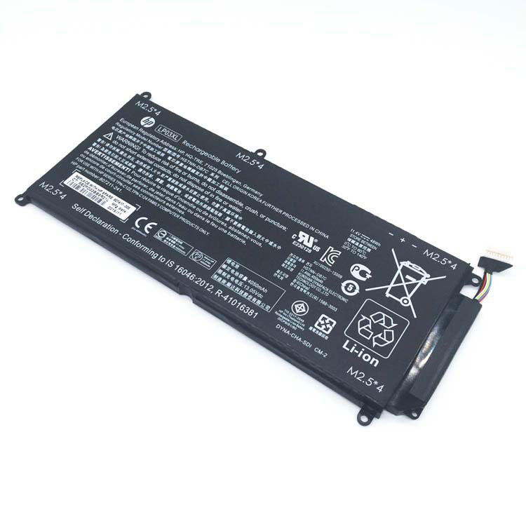 HP LP03XL高品質充電式互換ラップトップバッテリー