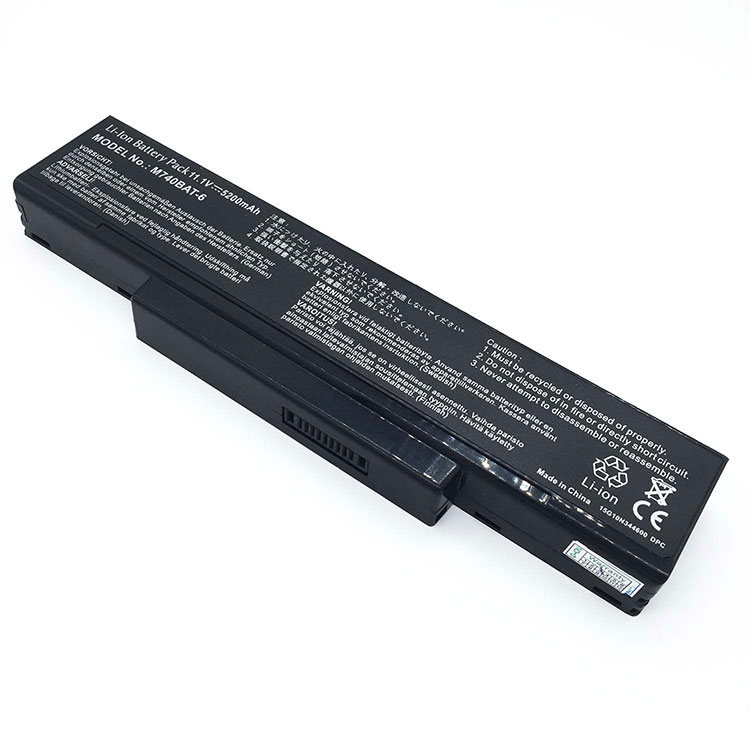 Clevo M740BAT-6ラップトップバッテリー激安,高容量ラップトップバッテリー