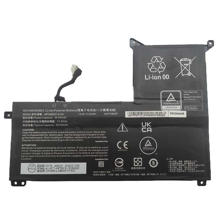 Clevo NP50BAT-4-54ラップトップバッテリー激安,高容量ラップトップバッテリー