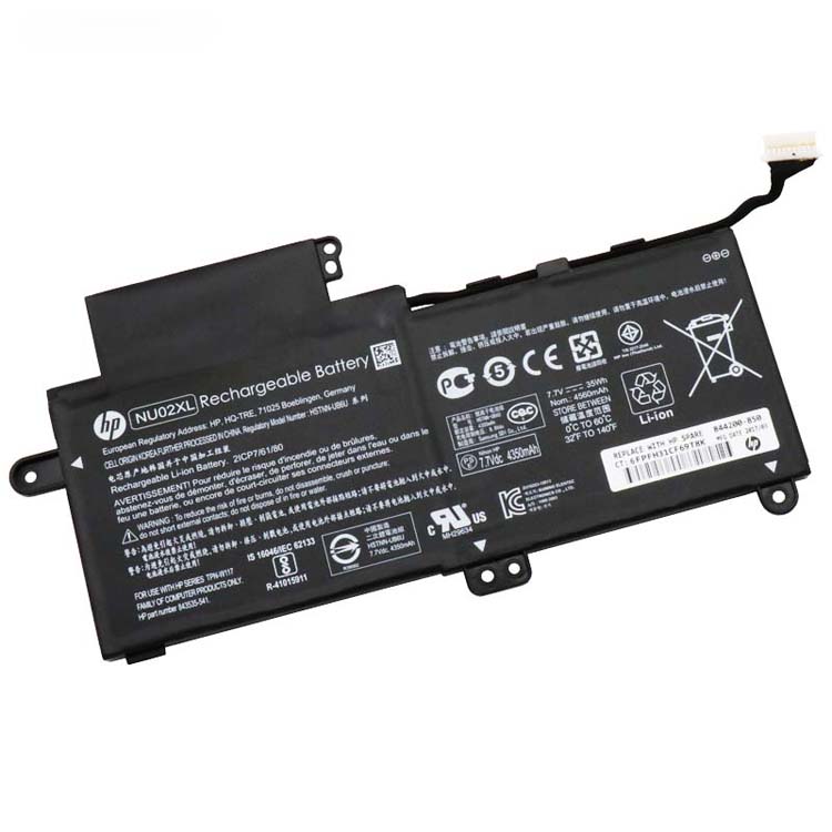 Hp NU02XLラップトップバッテリー激安,高容量ラップトップバッテリー