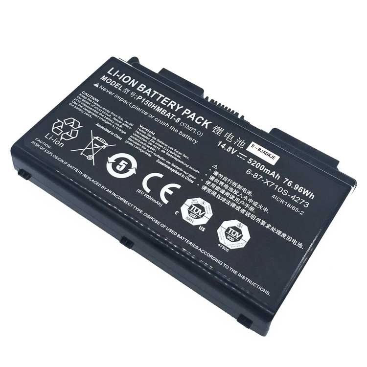 Clevo P150HMBAT-8ラップトップバッテリー激安,高容量ラップトップバッテリー