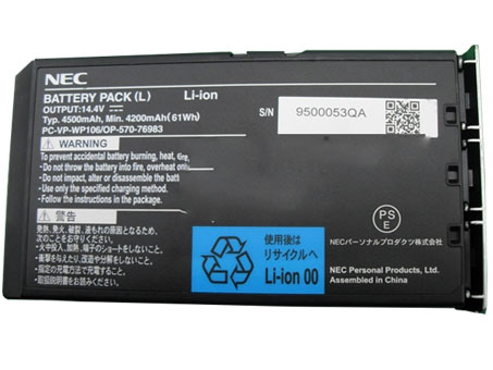 Nec PC-VP-WP106ラップトップバッテリー激安,高容量ラップトップバッテリー