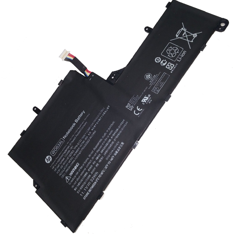 Hp WO03XLラップトップバッテリー激安,高容量ラップトップバッテリー