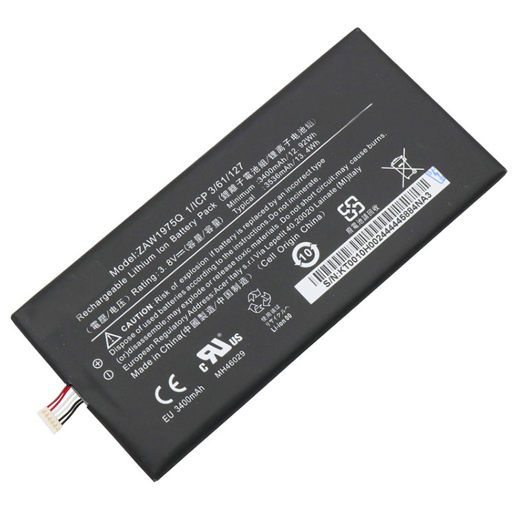 Acer ZAW1975Qラップトップバッテリー激安,高容量ラップトップバッテリー